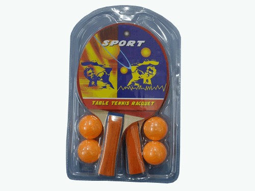 Набор для настольного тенниса (2 ракетки, 4 шарика): 1070 купить оптом у поставщика sprinter-opt.ru