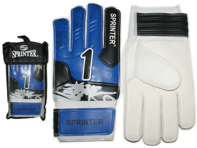 Перчатки вратарские SPRINTER размер L на липучке :637-640 купить оптом у поставщика sprinter-opt.ru