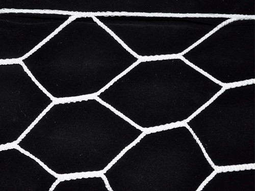 Сетка для футбольных ворот, форма ячейка 6-угольник, размер 6х8 см. :(104): купить оптом у поставщика sprinter-opt.ru