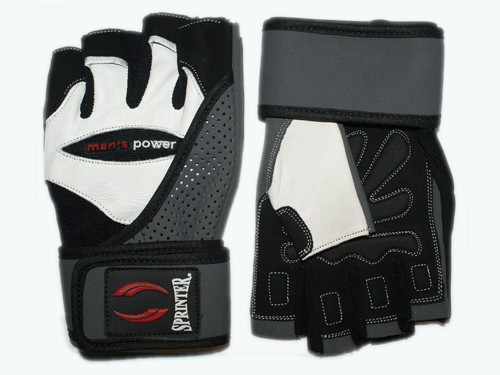 Перчатки для занятий тяжёлой атлетикой SPRINTER без пальцев размер L :457 L купить оптом у поставщика sprinter-opt.ru