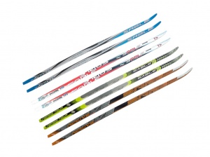 Лыжи спортивные пластиковые STC step р 200 купить оптом у поставщика sprinter-opt.ru