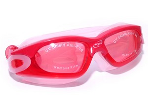 Очки для плавания. Материал оправы силикон, беруши в комплекте. Индивидуальная пластиковая упаковка WG61B