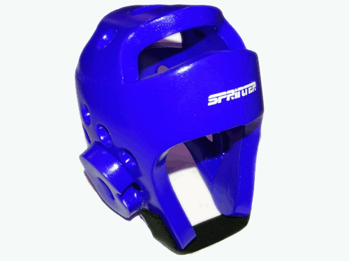 Шлем для тхеквондо. Размер L. Цвет синий. :(ZTT-002С-L): купить оптом у поставщика sprinter-opt.ru