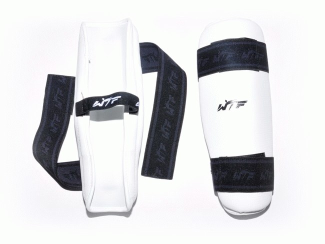 Щитки для ног для тхеквондистов. Размер S. ZTT-019-T купить оптом у поставщика sprinter-opt.ru