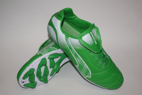 Футбольные бутсы с овальными шипами SPRINTER GREEN :AX5390-39 купить оптом у поставщика sprinter-opt.ru