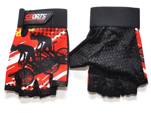 Перчатки для велосипедистов. Материал: трикотажная ткань. JZ-3537