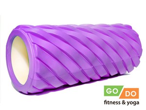 Валик (ролл) для фитнеса GO DO XW7-33-purple+ купить оптом у поставщика sprinter-opt.ru