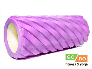 Валик (ролл) для фитнеса GO DO XW7-33-purple купить оптом у поставщика sprinter-opt.ru