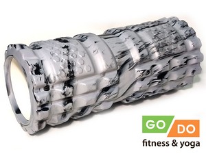Валик ролл для фитнеса GO DO JG8-33-KM-grey купить оптом у поставщика sprinter-opt.ru