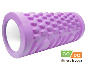 Валик (ролл) для фитнеса GO DO НВ9-33-purple купить оптом у поставщика sprinter-opt.ru