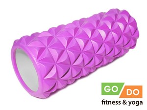 Валик ролл для фитнеса GO DO ZS10-33-purple- купить оптом у поставщика sprinter-opt.ru
