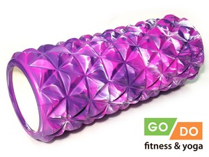 Валик ролл для фитнеса GO DO ZS10-33-KM-purple купить оптом у поставщика sprinter-opt.ru
