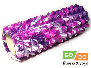 Валик ролл для фитнеса GO DO YY4-33-KM-purple купить оптом у поставщика sprinter-opt.ru