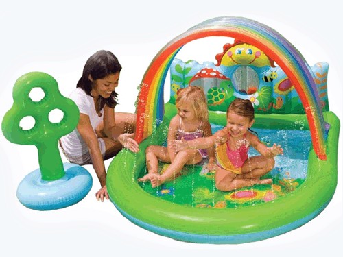 Игровой центр-бассейн COUNTRYSIDE. Размер 155х130х84. Для детей в возрасте от 3 лет. :(57421):